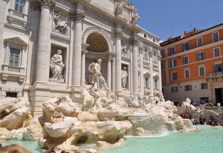 Go For Cruise Europa Middellandse Zee Italie Rome Trevi fontein