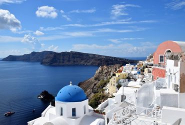 Griekenland Cruise 2021 - Santorini - blauw dak