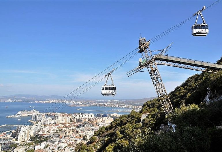 Zuid-Europa - Gibraltar - kabelbaan