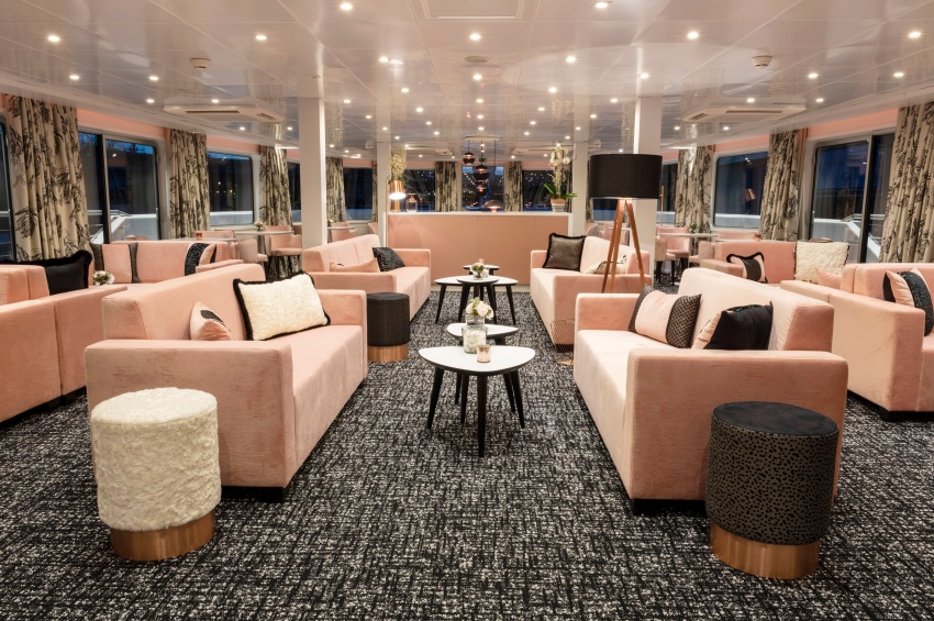 Normandië Riviercruise 2021 - ms Renoir - Lounge