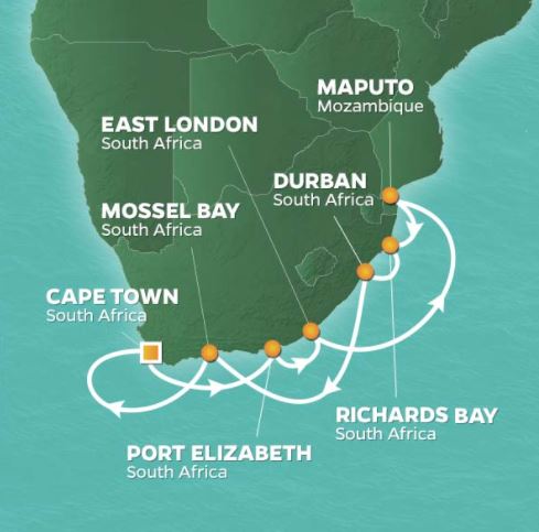 Go For Cruise - Zuid-Afrika Cruise 2023 -