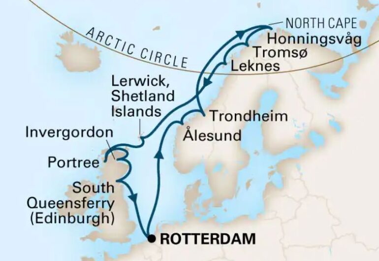 Noorwegen en Schotland Cruise 8 tot 22 juni 2024 Go For Cruise